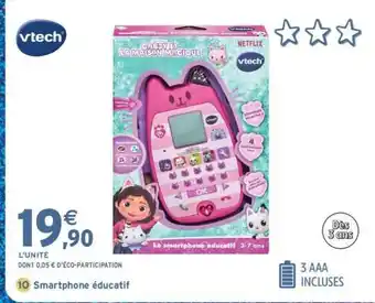 Intermarché Smartphone éducatif offre