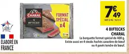 Supeco CHARAL 4 biftecks offre