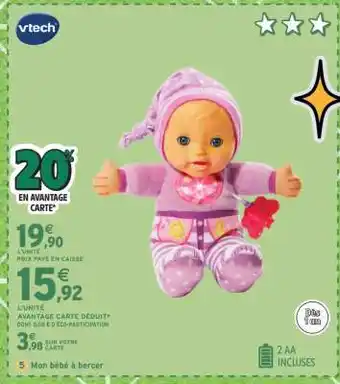 Intermarché Mon bébé à bercer offre