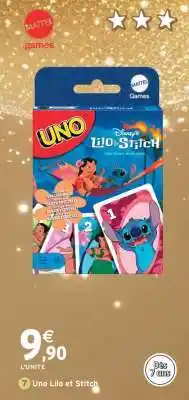 Intermarché UNO Lilo et Stitch offre