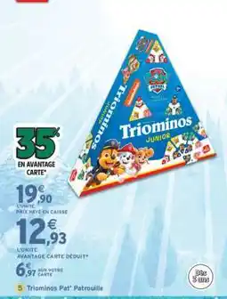 Intermarché Triominos Pat' Patrouille offre