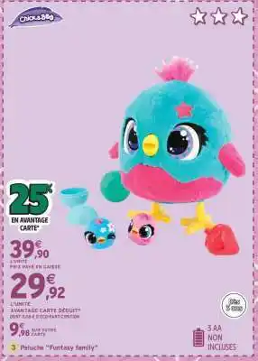 Peluche Fantasy family