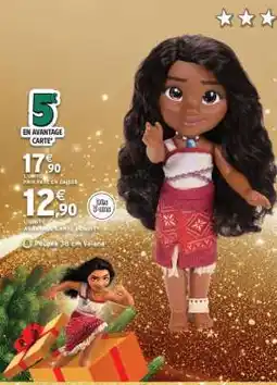 Intermarché Poupée 38 cm Vaiana offre