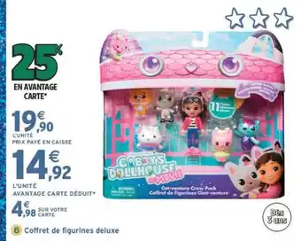 Intermarché Coffret de figurines deluxe offre