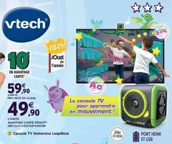 Console TV immersive LeapMove