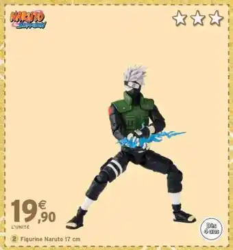 Intermarché Figurine Naruto 17 cm offre