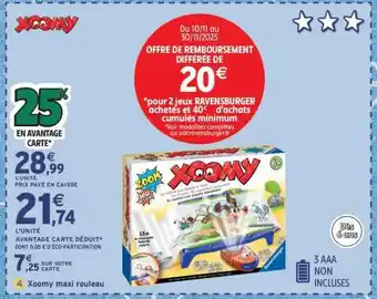 Intermarché Xoomy Maxi Rouleau offre