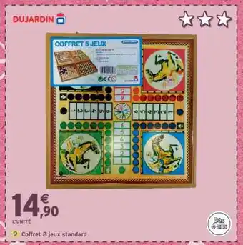 Intermarché Coffret 8 jeux standard offre