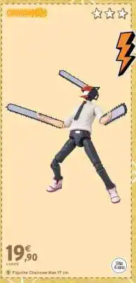 Intermarché Figurine Chainsaw Man 17 cm offre