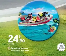 Intermarché Bateau De Pompier Et Scooter Des Mers offre