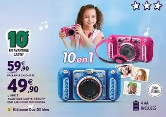 Intermarché Kidizoom Duo Dx Bleu offre