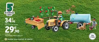 Intermarché Fermier Avec Tracteur Et Citerne offre