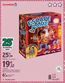 Intermarché Escape Game offre