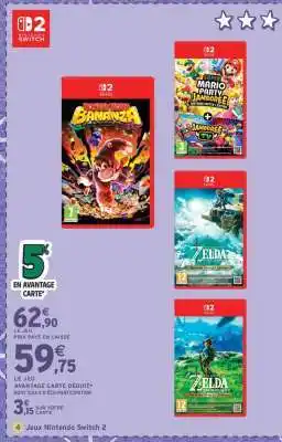Intermarché Donkey Kong : Bananza offre