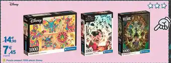 Intermarché Puzzle compact 1000 pièces Disney offre