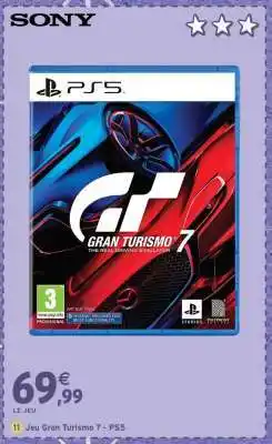 Intermarché Jeu Gran Turismo 7 - PS5 offre
