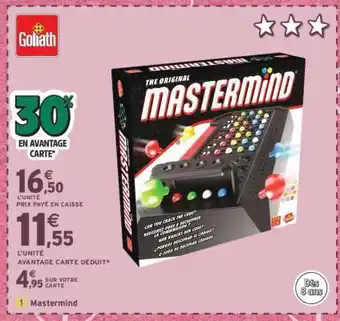 Intermarché Mastermind offre