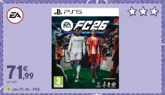 Intermarché Jeu FC 26 - PS5 offre