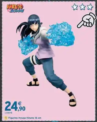 Intermarché Figurine Hyuga Hinata 16 cm offre