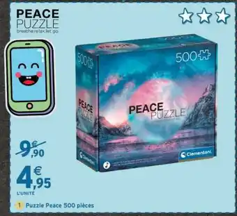 Intermarché Puzzle Peace 500 pièces offre