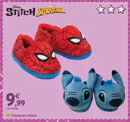 Intermarché Chausson enfant offre