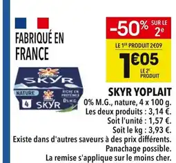 Supeco SKYR Yoplait offre