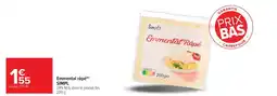 Carrefour Emmental râpé SIMPL offre