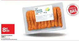 Carrefour 10 panés au poisson SIMPL offre
