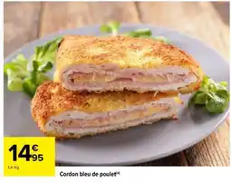 Carrefour CORDON BLEU DE POULET offre