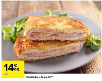 CORDON BLEU DE POULET