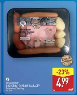 ALDI Choucroute garnie d'Alsace offre