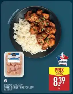 ALDI Cubes de Filets de Poulet offre