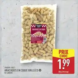 ALDI ARACHIDES EN COQUE GRILLÉES offre