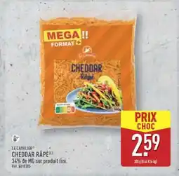 ALDI Cheddar Râpé offre