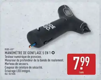 ALDI MANOMÈTRE DE GONFLAGE 5 EN 1 offre