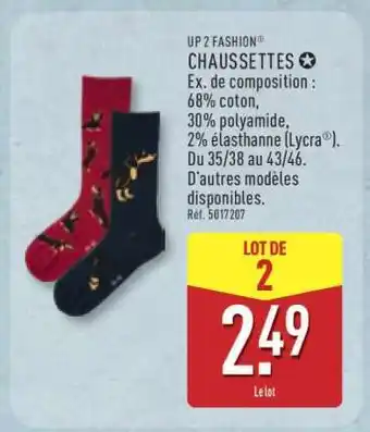 ALDI Chaussettes offre