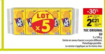 Supeco LU Tuc original offre