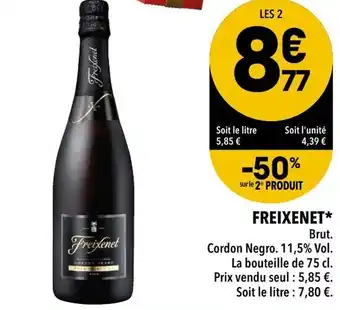 Supeco Freixenet offre