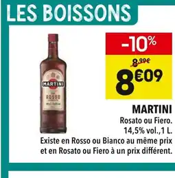 Supeco MARTINI offre