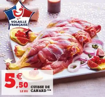 Super U Cuisse de canard offre