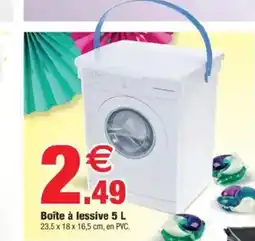Bazarland Boîte à lessive offre