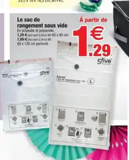 Bazarland Le sac de rangement sous vide offre