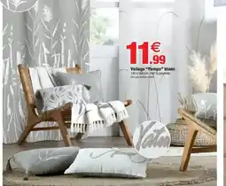Bazarland Voilage Pampa blanc offre