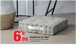 Bazarland Coussin de sol Duo offre