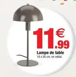 Bazarland Lampe de table offre
