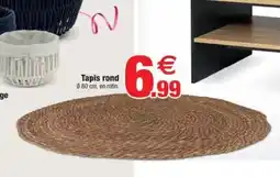 Bazarland Tapis rond offre