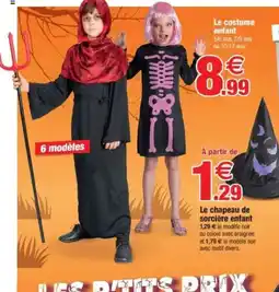 Bazarland Le costume enfant offre