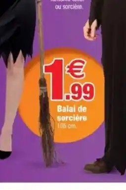 Bazarland Balai des sorcière offre