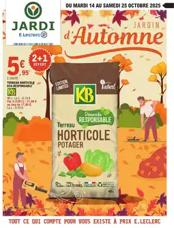 E.Leclerc Jardi KB Terreau horticole eco-responsable offre