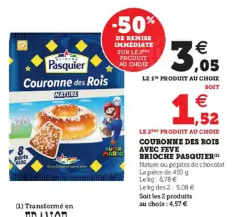 Couronne des rois avec feve